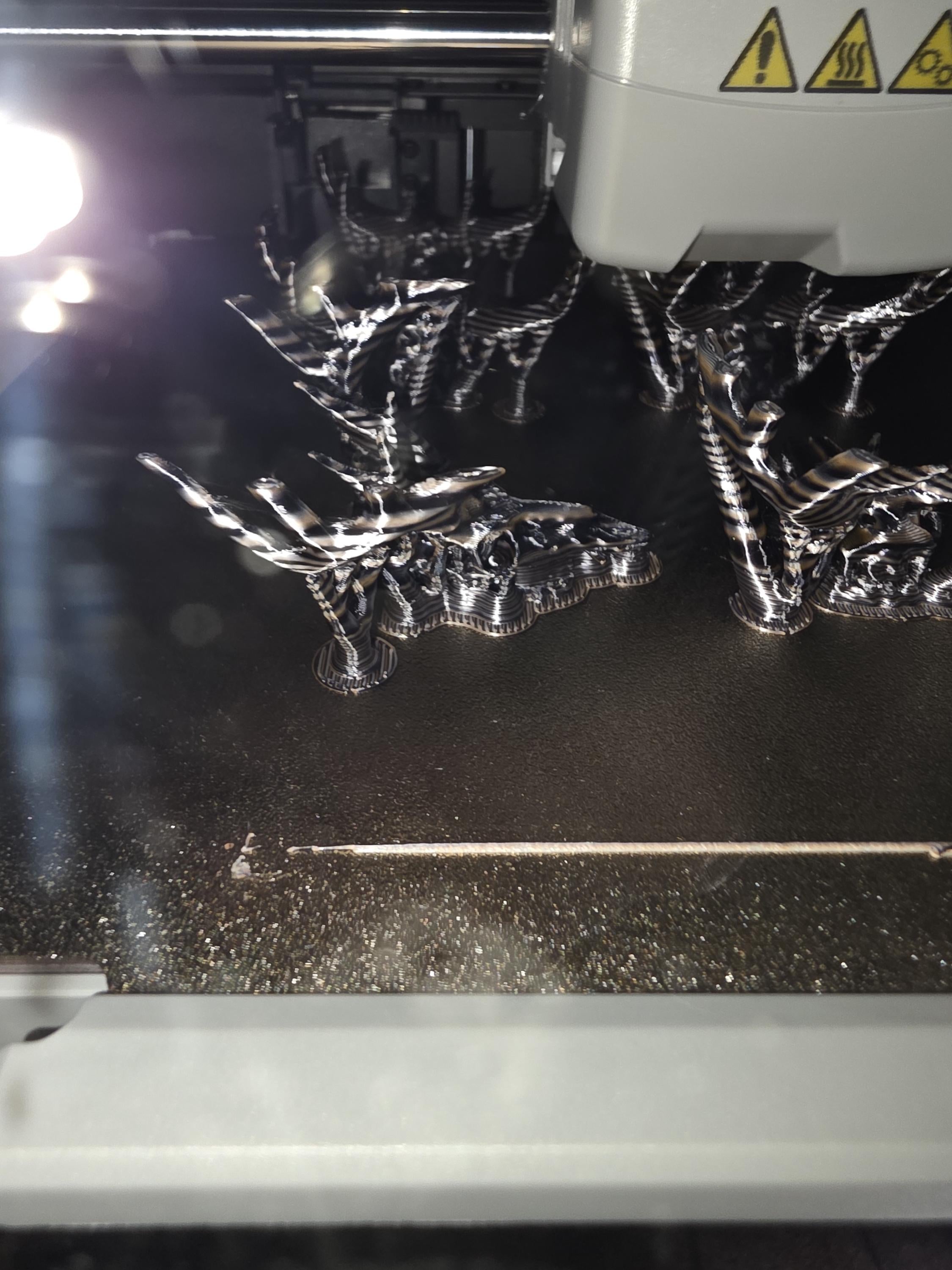 PLA mini deer skull 3D print