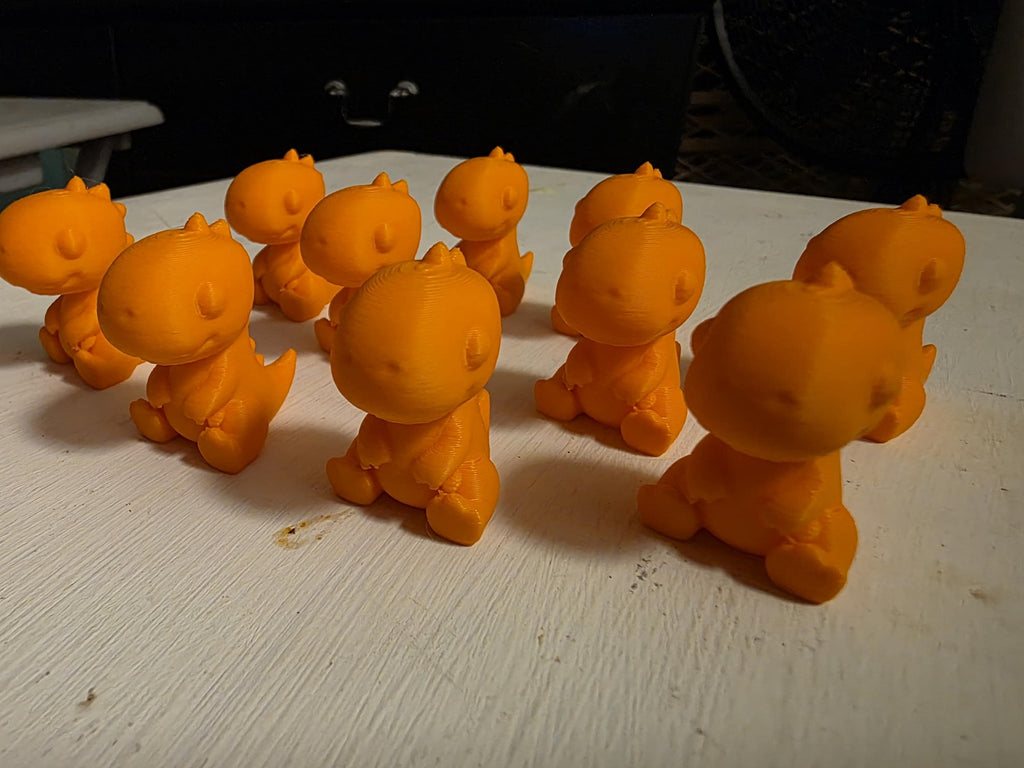 Miniature Dinosaur Figurines: 3D Printed Collectibles