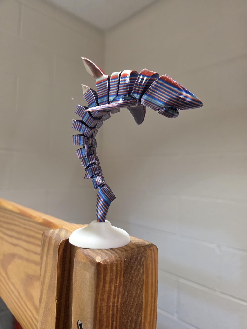 Shark with stand
