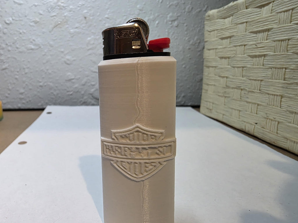 Harley Davidson Bic Lighter cover( lighter not included)
