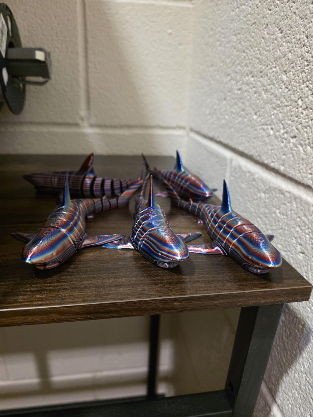 Shark with stand