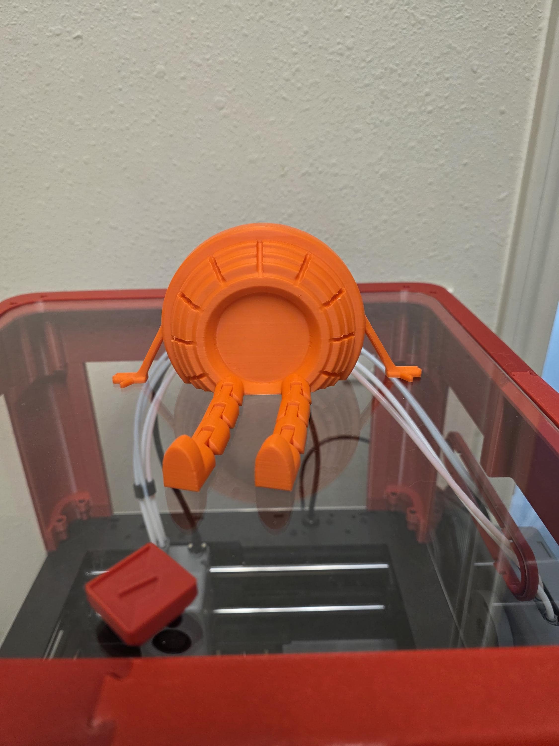 Articulating clay buddy desk toy