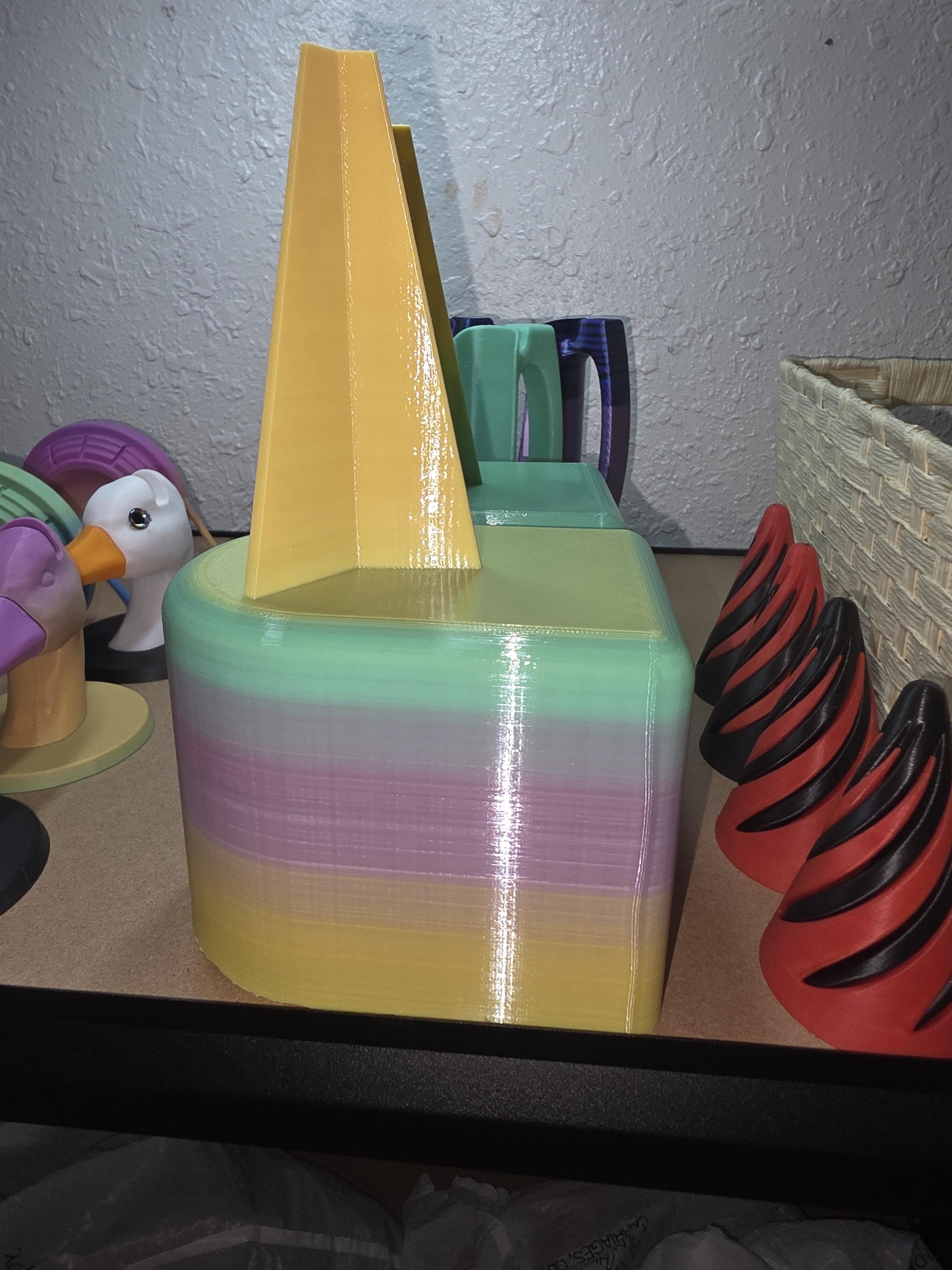 3D Printed Organizer with Sand Stack Holder