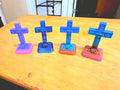 Floral Desktop Cross