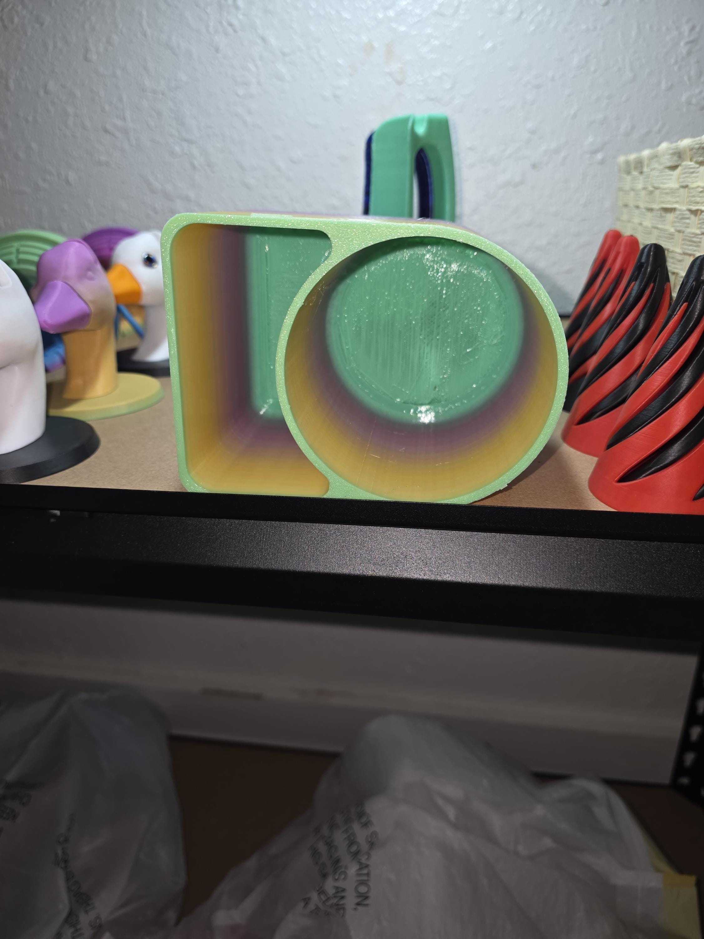 3D Printed Organizer with Sand Stack Holder