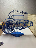 Harley Davidson Road Glide desk decor