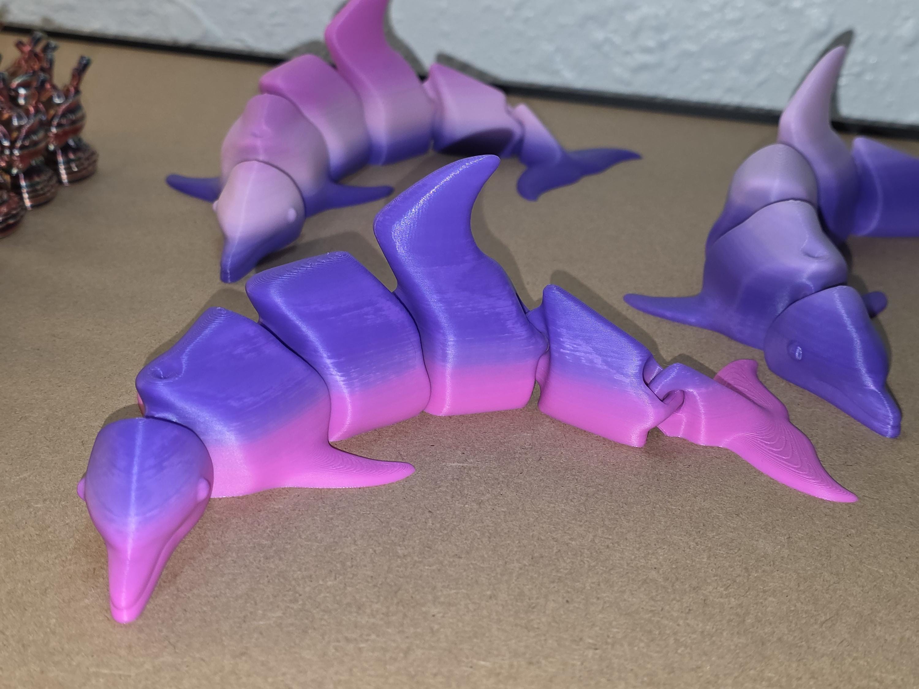Large articulating dolphin