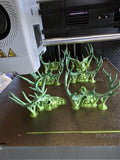 PLA mini deer skull 3D print